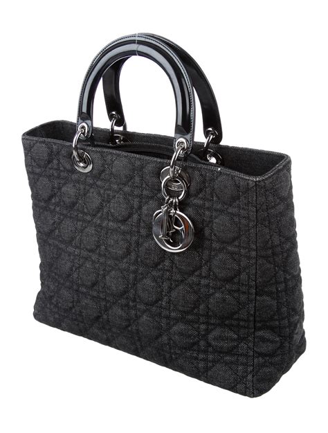 lady dior bag large size|Lady Dior euro price.